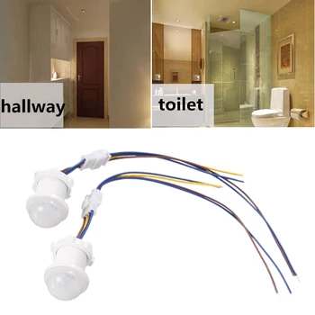 LED Light PIR Infrared Human Body Induction Sensor Time Delay Adjustable Mode Detector Switch For Home Lighting LED Lamp
LED Light PIR Infrared Human Body Induction Sensor Time Delay Adjustable Mode Detector Switch For Home Lighting LED Lamp