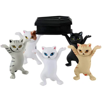 6pcs/set Dancing Cute Cat Coffin ornaments Cat Coffin Dance Figure Doll Animals Figurines Handmade car Decoration Toys Kid Gift 
6pcs/set Dancing Cute Cat Coffin ornaments Cat Coffin Dance Figure Doll Animals Figurines Handmade car Decoration Toys Kid Gift