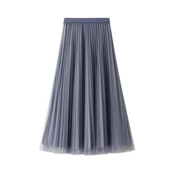 Chiffon Skirt Urban Outfitters Drape Women's Mid-length Reversible Gauze Pleated Skirt Spring A- line Mesh Women's Skirt
Chiffon Skirt Urban Outfitters Drape Women's Mid-length Reversible Gauze Pleated Skirt Spring A- line Mesh Women's Skirt