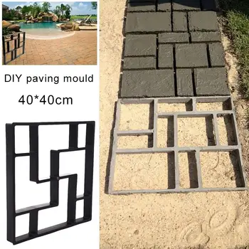 Paving Mold Concrete Mold Cement Mold Black 40*40 Sturdy Durable Stone Pavement Driveway DIY Stepping
Paving Mold Concrete Mold Cement Mold Black 40*40 Sturdy Durable Stone Pavement Driveway DIY Stepping
