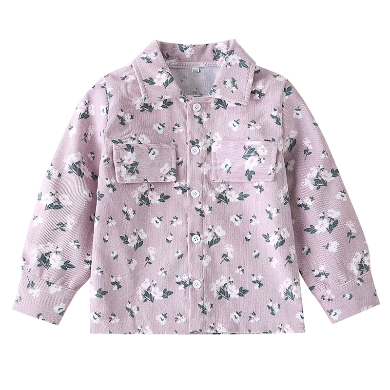Baby Girl Spring And Autumn Casual Long Sleeve Flower Pattern Blouse Soft And Breathable Tops
Baby Girl Spring And Autumn Casual Long Sleeve Flower Pattern Blouse Soft And Breathable Tops