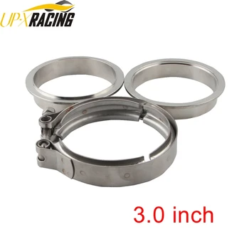 3" Inch 77mm V Band Clamp 76mm Stainless Steel Turbo Downpipe Female Male Flange Kits
3" Inch 77mm V Band Clamp 76mm Stainless Steel Turbo Downpipe Female Male Flange Kits