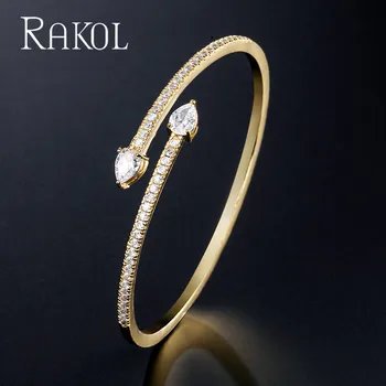 RAKOL Fashion Heart Zirconia Bracelet for Women Wedding Party Prom Anniversary Birthday Exquisite Romantic Jewelry RB22192
RAKOL Fashion Heart Zirconia Bracelet for Women Wedding Party Prom Anniversary Birthday Exquisite Romantic Jewelry RB22192