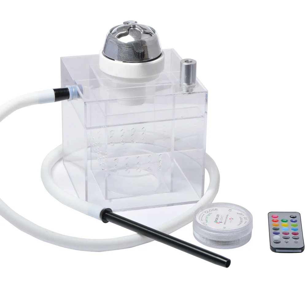 New Acrylic Shisha Pipe Set Hookah with LED Light Sheesha Silicone Bowl Hose Spring Charcoal Tongs Chicha Narguile Accessories
New Acrylic Shisha Pipe Set Hookah with LED Light Sheesha Silicone Bowl Hose Spring Charcoal Tongs Chicha Narguile Accessories