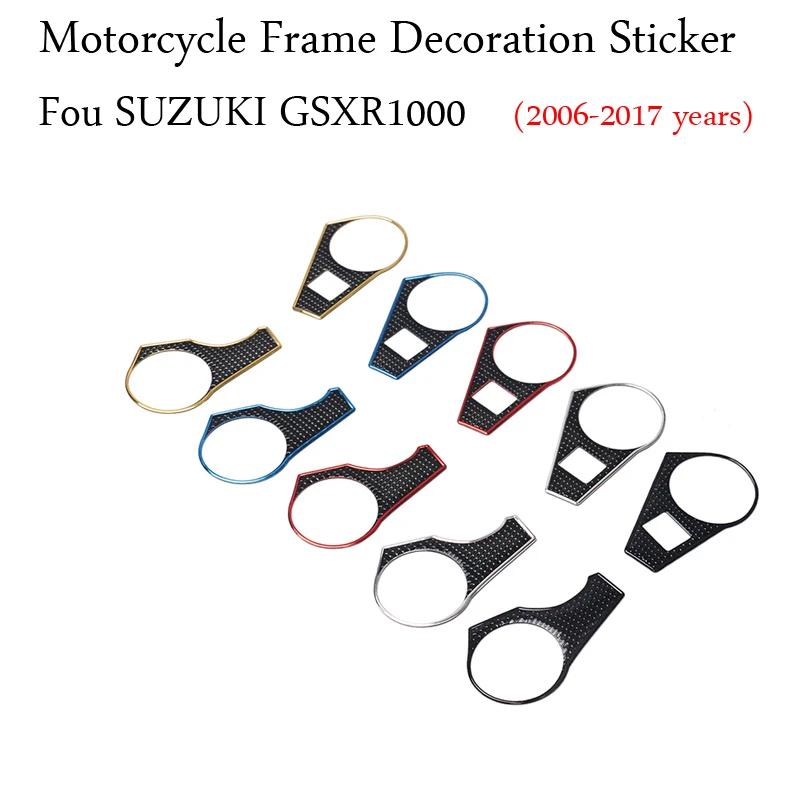 Motorcycle Decal Sticker Pad Triple Tree Top Clamp Upper Front End Waterproof For Suzukl GSXR1000 GSX R1000 2006-2017 Years
Motorcycle Decal Sticker Pad Triple Tree Top Clamp Upper Front End Waterproof For Suzukl GSXR1000 GSX R1000 2006-2017 Years