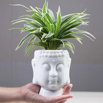 Zen Succulent Green Flower Pot Zen Ceramic Green Plant Pot Home Desk Decoration Buddha Statue Flower Basin
Zen Succulent Green Flower Pot Zen Ceramic Green Plant Pot Home Desk Decoration Buddha Statue Flower Basin