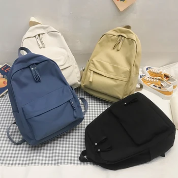2020 Women Backpack Female School Bag for Teenager Girls Anti Theft Laptop Shoulder Bags Solid Color Travel Backpack Ladies 
2020 Women Backpack Female School Bag for Teenager Girls Anti Theft Laptop Shoulder Bags Solid Color Travel Backpack Ladies