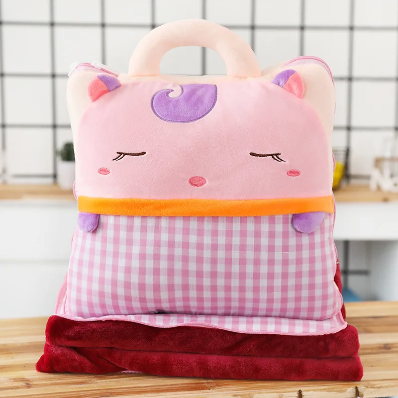 New Style Thick Cartoon One-piece Pillow a Multi-Purpose to Do Back Cushion Pillow Napping Pillow Airable Blanket Customizable
New Style Thick Cartoon One-piece Pillow a Multi-Purpose to Do Back Cushion Pillow Napping Pillow Airable Blanket Customizable