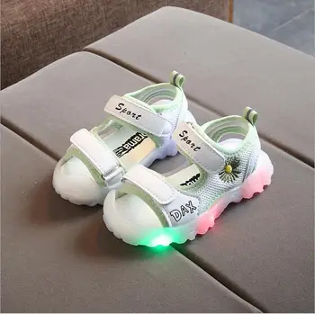 Summer children's LED light children's mesh sandals girls Cute sandals beach shoes non-slip breathable sandal
Summer children's LED light children's mesh sandals girls Cute sandals beach shoes non-slip breathable sandal