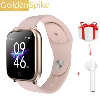 GOLDENSPIKE Q1 smart watch IP68 waterproof smartwatch heart rate monitor multiple sport model fitness tracker man women wearable
GOLDENSPIKE Q1 smart watch IP68 waterproof smartwatch heart rate monitor multiple sport model fitness tracker man women wearable