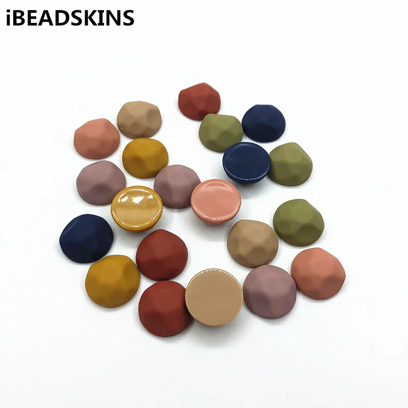 New arrival! 20mm 100pcs Rubber matte effect Flat back round beads for Earring accessories parts,Hair clip accessories Findings
New arrival! 20mm 100pcs Rubber matte effect Flat back round beads for Earring accessories parts,Hair clip accessories Findings