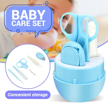4/5pcs Baby Healthcare Kits Baby Nail Care Set Finger Trimmer Scissors Ear Pick Beauty Nail Set Clippers Storage Box For Travel
4/5pcs Baby Healthcare Kits Baby Nail Care Set Finger Trimmer Scissors Ear Pick Beauty Nail Set Clippers Storage Box For Travel