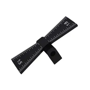 Swallow Tail Dovetail Marker Aluminum Alloy Hand Cut Wood Joints Meter Guide Tool with Scale Template Size 1: 5 and 1: 8
Swallow Tail Dovetail Marker Aluminum Alloy Hand Cut Wood Joints Meter Guide Tool with Scale Template Size 1: 5 and 1: 8