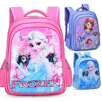 Disney Children's Backpack Reduced Waterproof 6-12 Years Old Schoolbags frozen Princess girls bookbags Cartoon Bag
Disney Children's Backpack Reduced Waterproof 6-12 Years Old Schoolbags frozen Princess girls bookbags Cartoon Bag