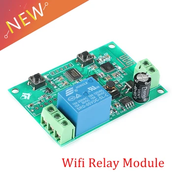 DC 8-80V Wifi Relay Module Power Supply Remote Timed Access Control Switch for Arduino Phone APP Wireless WIFI Module
DC 8-80V Wifi Relay Module Power Supply Remote Timed Access Control Switch for Arduino Phone APP Wireless WIFI Module