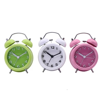 Classic 3inch Double Metal Bell Alarm Clock Desk Table Loud Non-ticking Bedside Alarm Clock with Night Light LXY9
Classic 3inch Double Metal Bell Alarm Clock Desk Table Loud Non-ticking Bedside Alarm Clock with Night Light LXY9