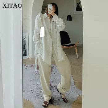 XITAO Drawstring White Blouse Fashion New Women Plus Size Hooded Collar Goddess Fan Casual Style 2020 Autumn Loose Shirt ZP2136
XITAO Drawstring White Blouse Fashion New Women Plus Size Hooded Collar Goddess Fan Casual Style 2020 Autumn Loose Shirt ZP2136