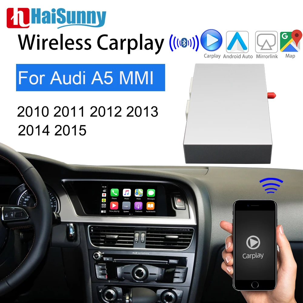 Wifi Wireless Carplay For Audi A5 MMI 3G Support Retrofit Screen Multimedia Mirror Link USB Interface Reverse Cam GPS Navi Auto
Wifi Wireless Carplay For Audi A5 MMI 3G Support Retrofit Screen Multimedia Mirror Link USB Interface Reverse Cam GPS Navi Auto