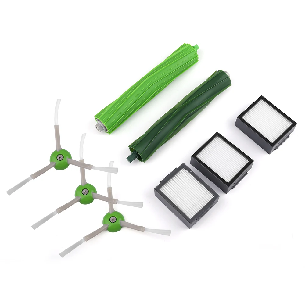 Robot Vacuum Cleaner Accessories for iRobot Roomba Sweeping Robot Brushes Filters Multi-surface Rubber Brush Accessories Kit
Robot Vacuum Cleaner Accessories for iRobot Roomba Sweeping Robot Brushes Filters Multi-surface Rubber Brush Accessories Kit