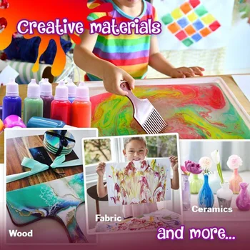 Hydrographics Water Transfer Marbling Painting Set Painting on Water Drawing Tools Kit LHB99
Hydrographics Water Transfer Marbling Painting Set Painting on Water Drawing Tools Kit LHB99