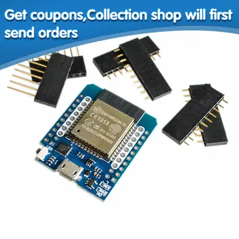 5PCS/LOT LIVE D1 mini ESP32 ESP-32 WiFi+Bluetooth Internet of Things development board based ESP8266 Fully functional
5PCS/LOT LIVE D1 mini ESP32 ESP-32 WiFi+Bluetooth Internet of Things development board based ESP8266 Fully functional