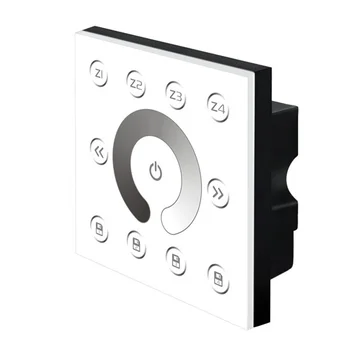 Wall mounted 4 zones control DMX512 led dimmer touch panel dmx 4 channel controller led sync controller
Wall mounted 4 zones control DMX512 led dimmer touch panel dmx 4 channel controller led sync controller