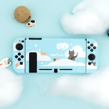 Nebula Cat Protective Shell TPU Soft Cover Shell Anti-fall Housing NS Game Console Case Box For Nintendo Switch Accessories
Nebula Cat Protective Shell TPU Soft Cover Shell Anti-fall Housing NS Game Console Case Box For Nintendo Switch Accessories