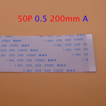 2pcs FFC FPC 50pin flat flexible cable 0.5mm pitch 50 pin forward Length 200mm Width 25.5mm Ribbon 50p AWM 20624 80C 60V VW-1
2pcs FFC FPC 50pin flat flexible cable 0.5mm pitch 50 pin forward Length 200mm Width 25.5mm Ribbon 50p AWM 20624 80C 60V VW-1
