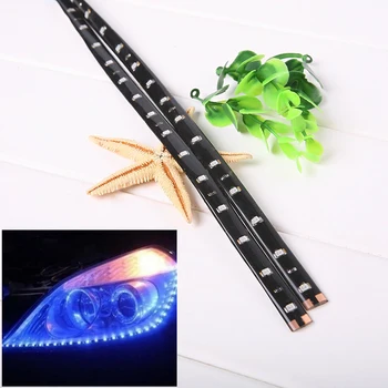 2PCS 30cm Waterproof Flexible Universal Car led DRL Lights Signal Brake Runs Strip Running Headlight Flow Light Daytime LED K4T3
2PCS 30cm Waterproof Flexible Universal Car led DRL Lights Signal Brake Runs Strip Running Headlight Flow Light Daytime LED K4T3