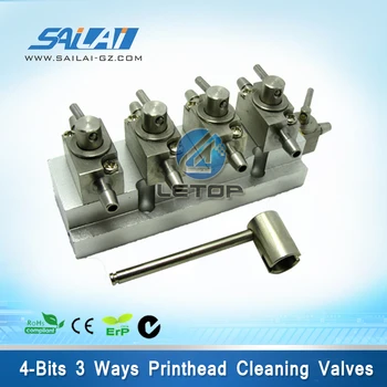 Printhead Cleaning valve printer Phaeton Infiniti 4 Bits 3ways for Gongzheng Liyu Washer Metal
Printhead Cleaning valve printer Phaeton Infiniti 4 Bits 3ways for Gongzheng Liyu Washer Metal