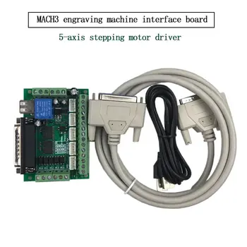 5 axis CNC Breakout Board with USB Cable for Stepper Motor Driver MACH3 Parallel Port Control^
5 axis CNC Breakout Board with USB Cable for Stepper Motor Driver MACH3 Parallel Port Control^