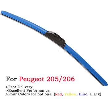 HESITE Colorful Wipers For Peugeot 205 206 GTI CC RC SW Kit Accessories Parts Windshield Window Wiper Blades 2000 2001 2003 2004
HESITE Colorful Wipers For Peugeot 205 206 GTI CC RC SW Kit Accessories Parts Windshield Window Wiper Blades 2000 2001 2003 2004