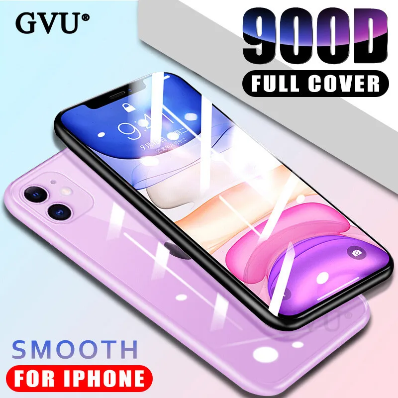 900D Full Cover Tempered Glass on iPhone 11 Pro Max X XR Screen Protector on iPhone 11 7 6 8 Plus XS MAX Protective Glass Film
900D Full Cover Tempered Glass on iPhone 11 Pro Max X XR Screen Protector on iPhone 11 7 6 8 Plus XS MAX Protective Glass Film