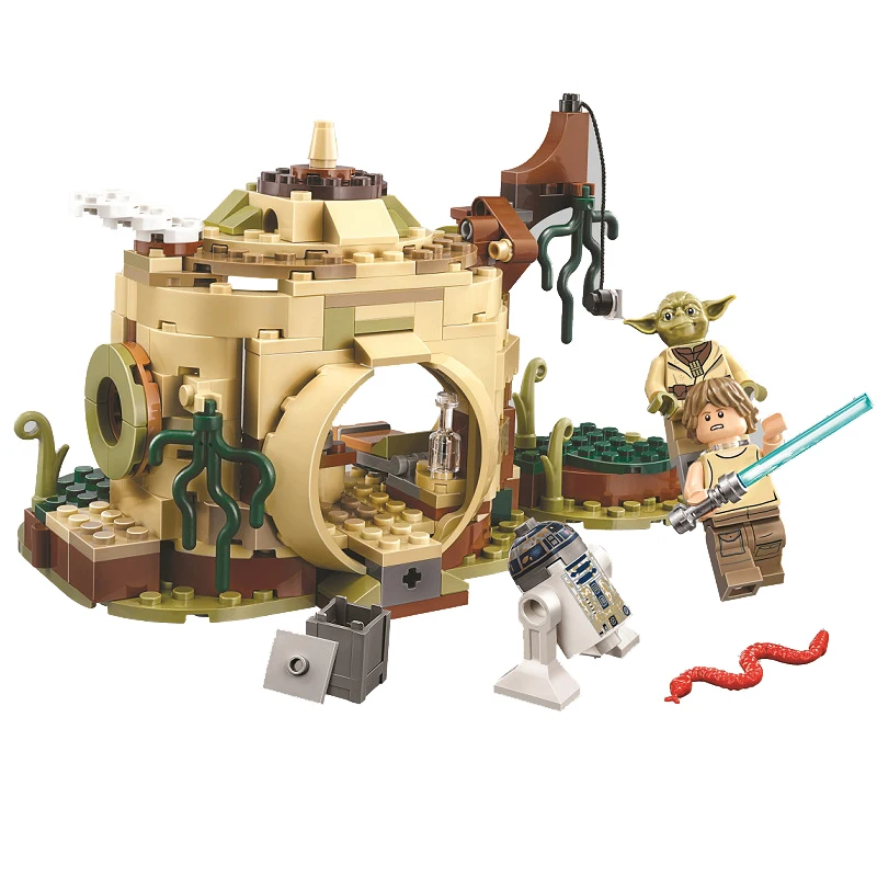 Bela 10904 Star Wars Series Yoda's Hut Luke Skywalker R2-D2 Building Block 241pcs Bricks Toys Compatible with Legoinglys
Bela 10904 Star Wars Series Yoda's Hut Luke Skywalker R2-D2 Building Block 241pcs Bricks Toys Compatible with Legoinglys