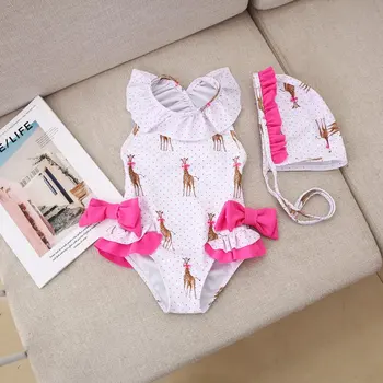 Baby Girls Swimsuit+Cap Kids Swimwear For Girl Children Bikini Swimwear Girl Children Sunscreen Surfing Swimwear Girls
Baby Girls Swimsuit+Cap Kids Swimwear For Girl Children Bikini Swimwear Girl Children Sunscreen Surfing Swimwear Girls