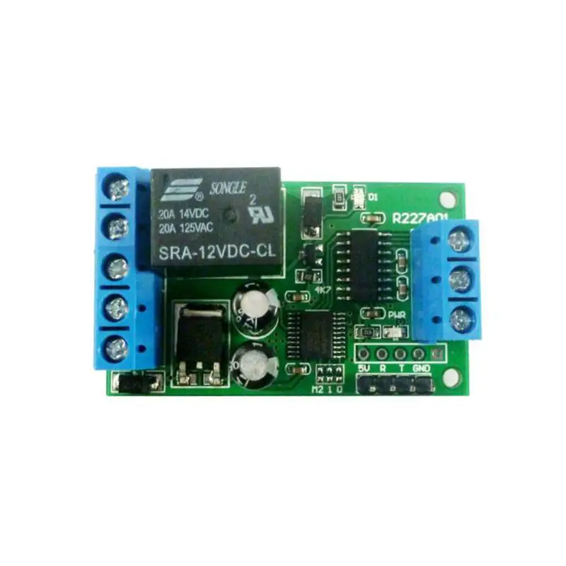 1 Channel 2 In 1 Relay 12V Rs232 Ttl232 Dc Module Remote Control Switch Component Uart Port For Car Motor
1 Channel 2 In 1 Relay 12V Rs232 Ttl232 Dc Module Remote Control Switch Component Uart Port For Car Motor