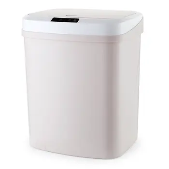 Battery Type 15L Automatic Sensor Smart Trash Can Waterproof Silent Plastic Material for Living Room Kitchen Garbage Bucket
Battery Type 15L Automatic Sensor Smart Trash Can Waterproof Silent Plastic Material for Living Room Kitchen Garbage Bucket