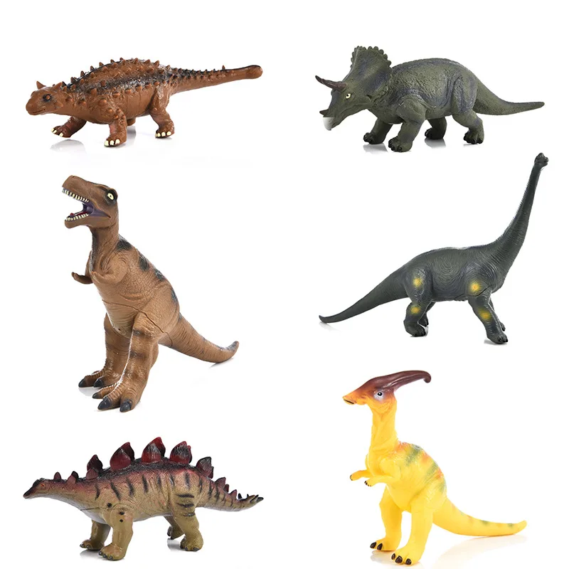 Cross Border Jurassic Soft Silcone Dinosaur Model Toy Environmentally Friendly Vinyl T-Rex Brachiosaurus Model Children'S Educat
Cross Border Jurassic Soft Silcone Dinosaur Model Toy Environmentally Friendly Vinyl T-Rex Brachiosaurus Model Children'S Educat