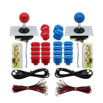 Joystick DIY Kit Zero Delay DIY Kit USB Encoder to Sanwa Joystick and Mame Buttons for PC
Joystick DIY Kit Zero Delay DIY Kit USB Encoder to Sanwa Joystick and Mame Buttons for PC
