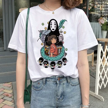 Lus Los New Funny Totoro T Shirt Women Top Tee Shirts Spirited Away T-shirt Kawaii 90s Graphic Harajuku Female
Lus Los New Funny Totoro T Shirt Women Top Tee Shirts Spirited Away T-shirt Kawaii 90s Graphic Harajuku Female