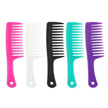 5pcs Wide-Teeth Hair Comb Anti-Static Hairdressing Comb Curly Hair Comb Plastic Comb For Women Bathroom Reduce Hair Breakage
5pcs Wide-Teeth Hair Comb Anti-Static Hairdressing Comb Curly Hair Comb Plastic Comb For Women Bathroom Reduce Hair Breakage