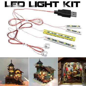 Mini DIY LED Flash Light Lighting Kit For Lego 21310 Fishing Store Building Blocks Model Bricks Toys (Not Include The Model)
Mini DIY LED Flash Light Lighting Kit For Lego 21310 Fishing Store Building Blocks Model Bricks Toys (Not Include The Model)