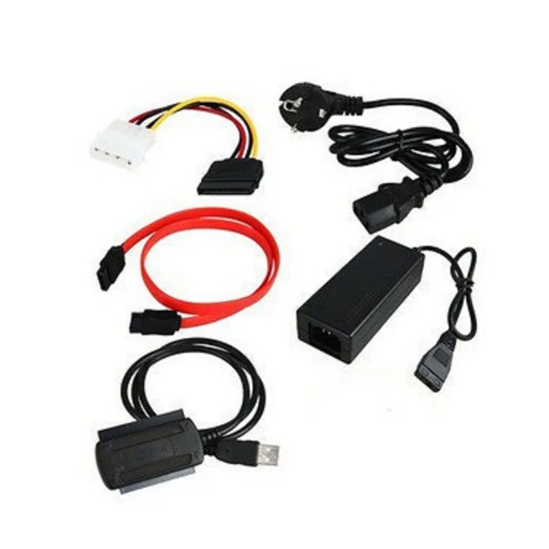 1 Sets USB 2.0 To IDE SATA S-ATA 2.5 "3.5" HD HDD Hard Drive Adapter Converter + Power Cable OTB US EU Plug Plug-and-play
1 Sets USB 2.0 To IDE SATA S-ATA 2.5 "3.5" HD HDD Hard Drive Adapter Converter + Power Cable OTB US EU Plug Plug-and-play