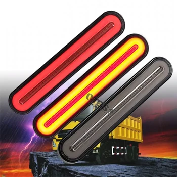 12V/24V 100LED Trailer Truck Brake Light Waterproof Neon Halo Ring Tail & Brake Stop Light Flowing Turn Signal Light Rear Lamp
12V/24V 100LED Trailer Truck Brake Light Waterproof Neon Halo Ring Tail & Brake Stop Light Flowing Turn Signal Light Rear Lamp