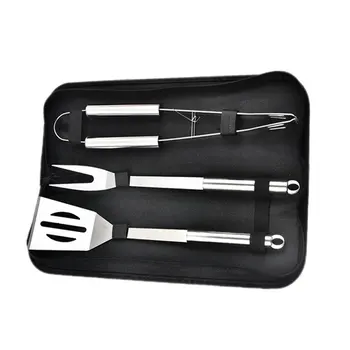 Stainless Steel Barbecue Tool Cloth Bag Set Long Handle Tool Bbq Skewers Keep Your Food From Moving While Grilled 
Stainless Steel Barbecue Tool Cloth Bag Set Long Handle Tool Bbq Skewers Keep Your Food From Moving While Grilled