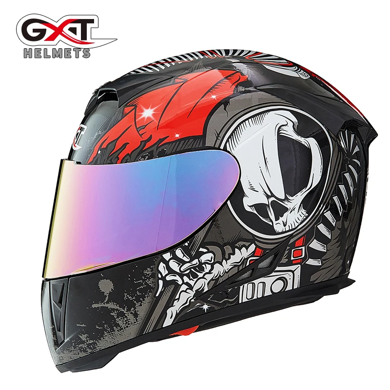 GXT NEW Genuine Full Face Helmets Winter Warm Double Visor Racing Motorcycle Helmet Casco Modular Moto Helmet Motorbike Capacete
GXT NEW Genuine Full Face Helmets Winter Warm Double Visor Racing Motorcycle Helmet Casco Modular Moto Helmet Motorbike Capacete