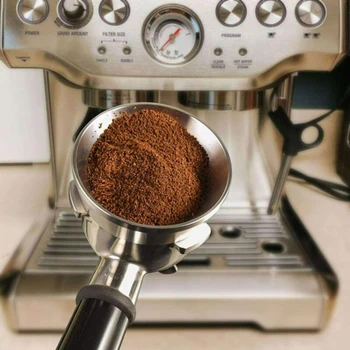 54mm Coffee Bottomless Portafilter Coffee Handle Dosing Ring For Breville 870/878/880 Filter Stainless Steel Coffeeware
54mm Coffee Bottomless Portafilter Coffee Handle Dosing Ring For Breville 870/878/880 Filter Stainless Steel Coffeeware