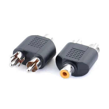RCA Y Splitter AV Audio Video Plug Converter Male Female Plug 2 in 1 Adapter 1 pcs
RCA Y Splitter AV Audio Video Plug Converter Male Female Plug 2 in 1 Adapter 1 pcs