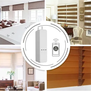 WiFi Tuya DIY Smart Motorized Chain Roller Blinds Shade Shutter Drive Electric Curtain Motor Smart Home Alexa Google Control
WiFi Tuya DIY Smart Motorized Chain Roller Blinds Shade Shutter Drive Electric Curtain Motor Smart Home Alexa Google Control
