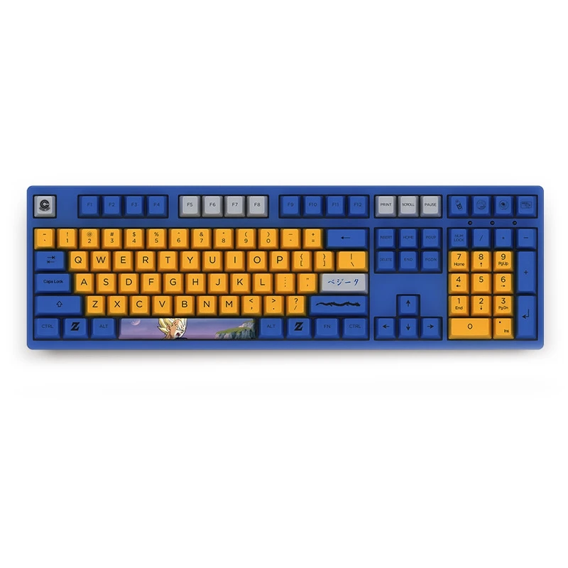 AKKO 3108 V2 Mechanical Gaming Keyboard DragonBall Z Vegeta 108 Key Dyesub PBT Keycaps Cherry MX Switch
AKKO 3108 V2 Mechanical Gaming Keyboard DragonBall Z Vegeta 108 Key Dyesub PBT Keycaps Cherry MX Switch